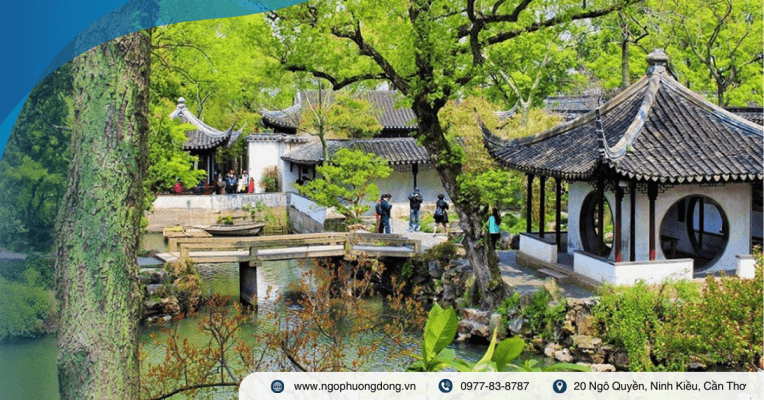 Bến Thượng Hải - Tô Châu - Hàng Châu - Ô Trấn