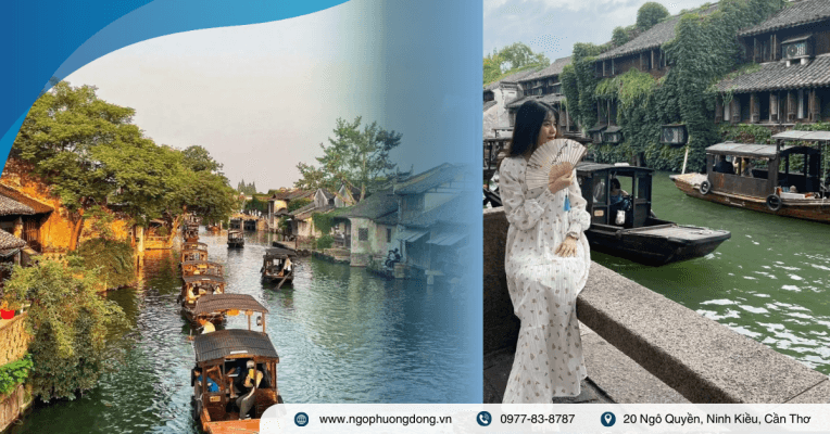 Bến Thượng Hải - Tô Châu - Hàng Châu - Ô Trấn